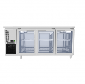 Bàn mát 3 cánh kính 1800x600x840mm TURBOCOOL UC 3G 60 18