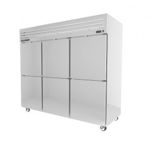 Tủ lạnh công nghiệp 6 cánh inox TURBOCOOL URC 6S