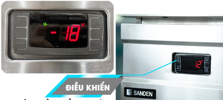 Bàn đông cao cấp Scf3-1500i Sanden intercool bảng điều khiển