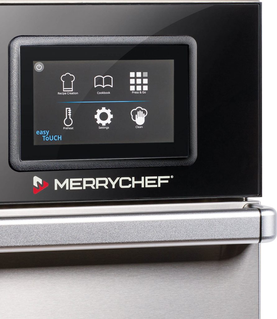Lò nướng tốc độ cao nhỏ gọn Merrychef Connex 12 SP S.S. màn hình điều chỉnh