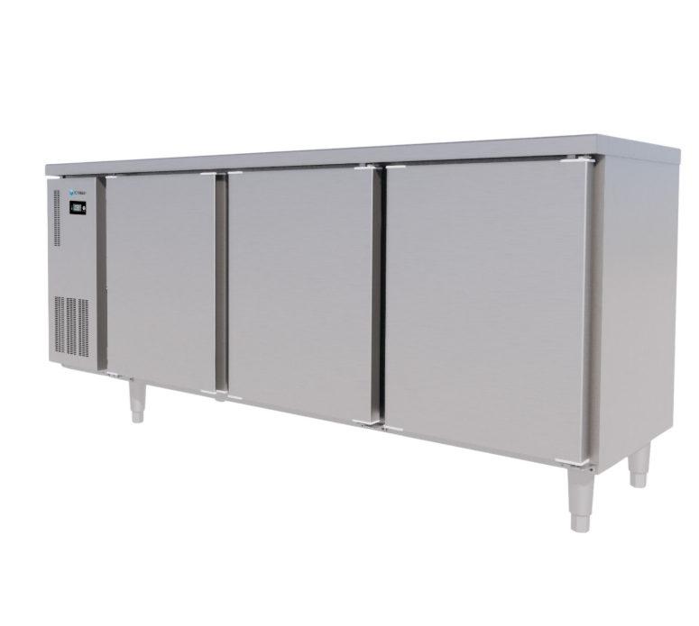 TỦ BÀN ĐÔNG 3 CÁNH INOX ICF-3S187