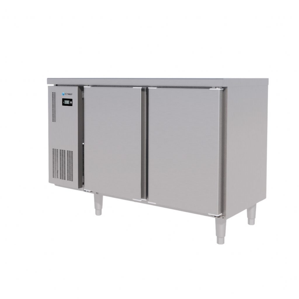 Tủ Bàn Đông Icymax 2 Cánh Inox 1200x600 ICF-2S126