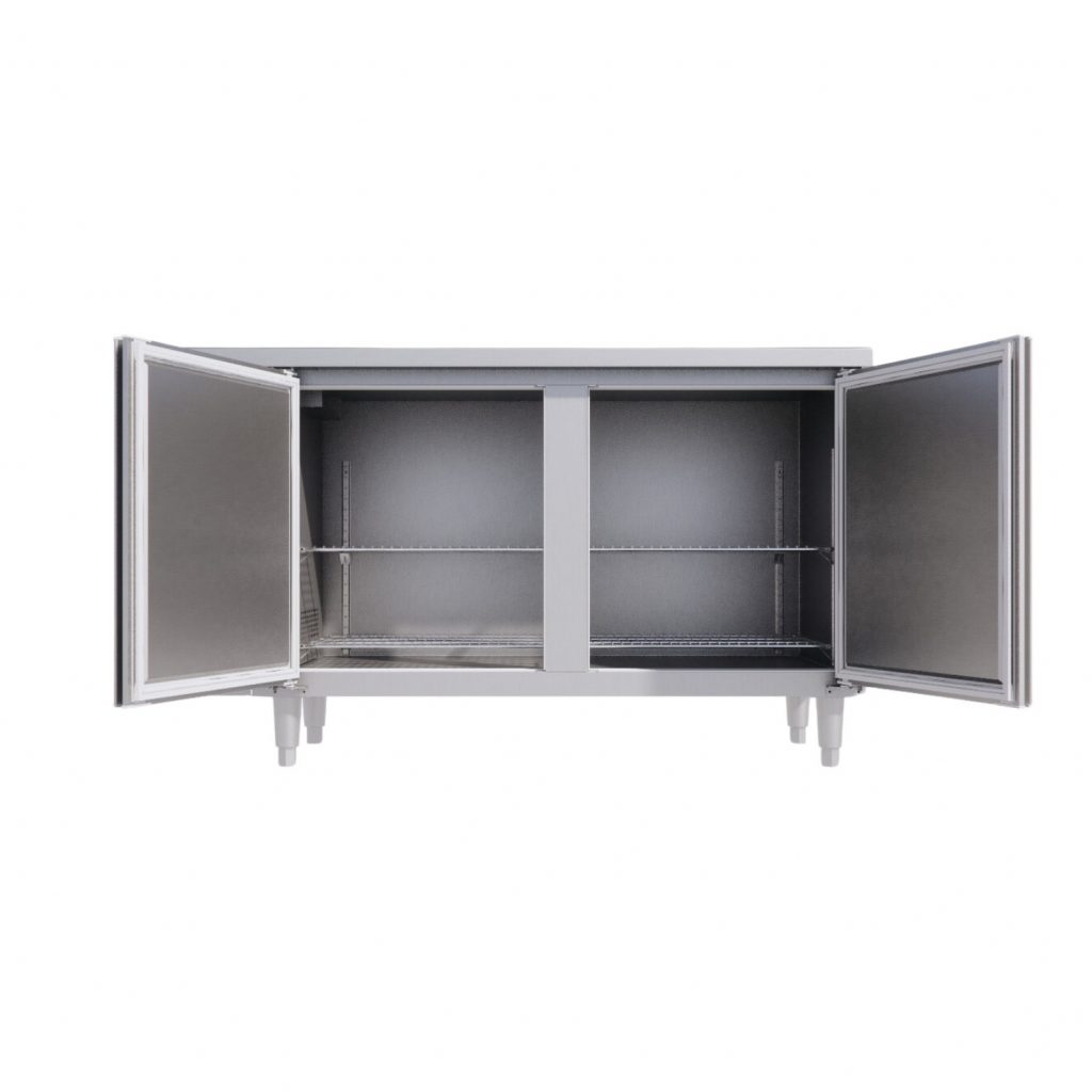 TỦ BÀN ĐÔNG ICYMAX 2 CÁNH INOX 1500X750 ICF-2S157