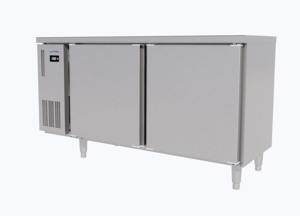 TỦ BÀN MÁT 2 CÁNH INOX ICYMAX 1500X600 ICR-2S156