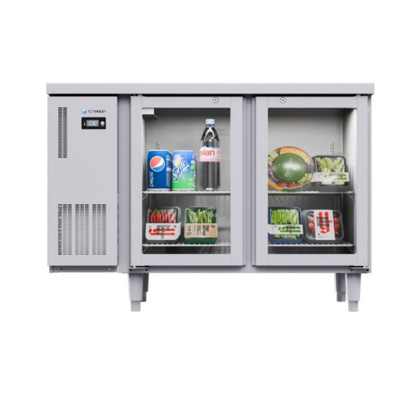 TỦ BÀN MÁT ICYMAX 2 CÁNH KÍNH 1200X750 ICR 2G127