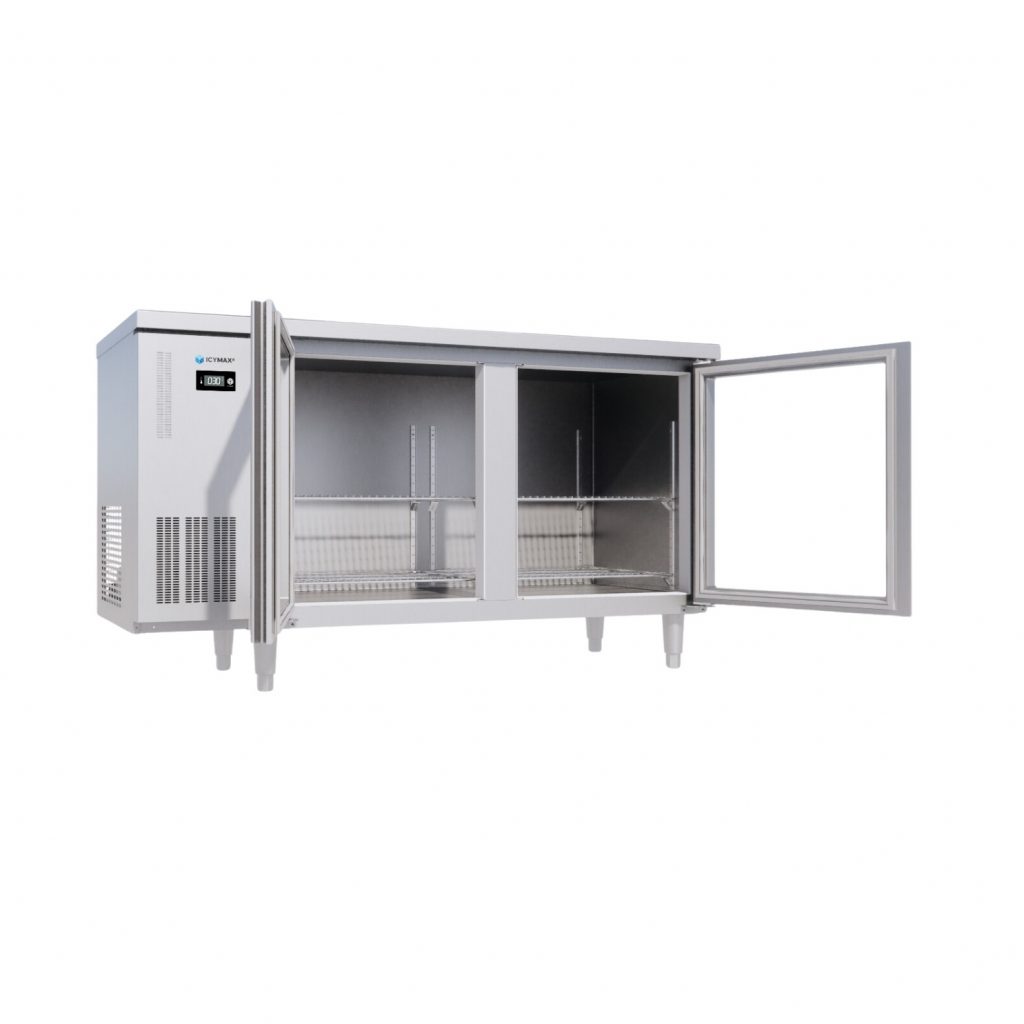 TỦ BÀN MÁT ICYMAX 2 CÁNH KÍNH 1500X600 ICR 2G156