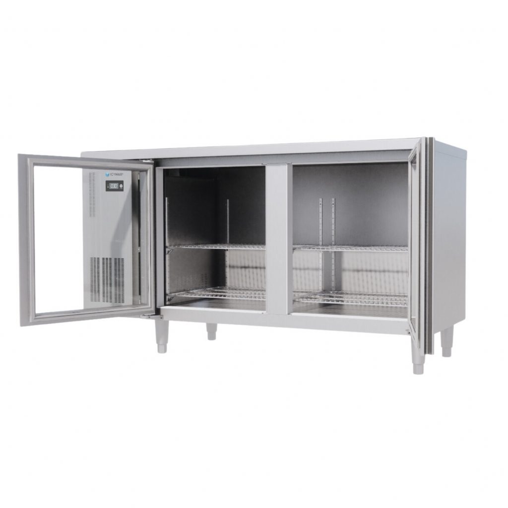 TỦ BÀN MÁT ICYMAX 2 CÁNH KÍNH 1500X600 ICR 2G156