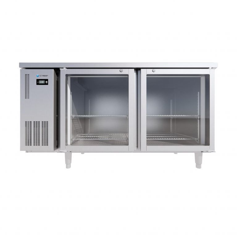 TỦ BÀN MÁT ICYMAX 2 CÁNH KÍNH 1500X600 ICR 2G156