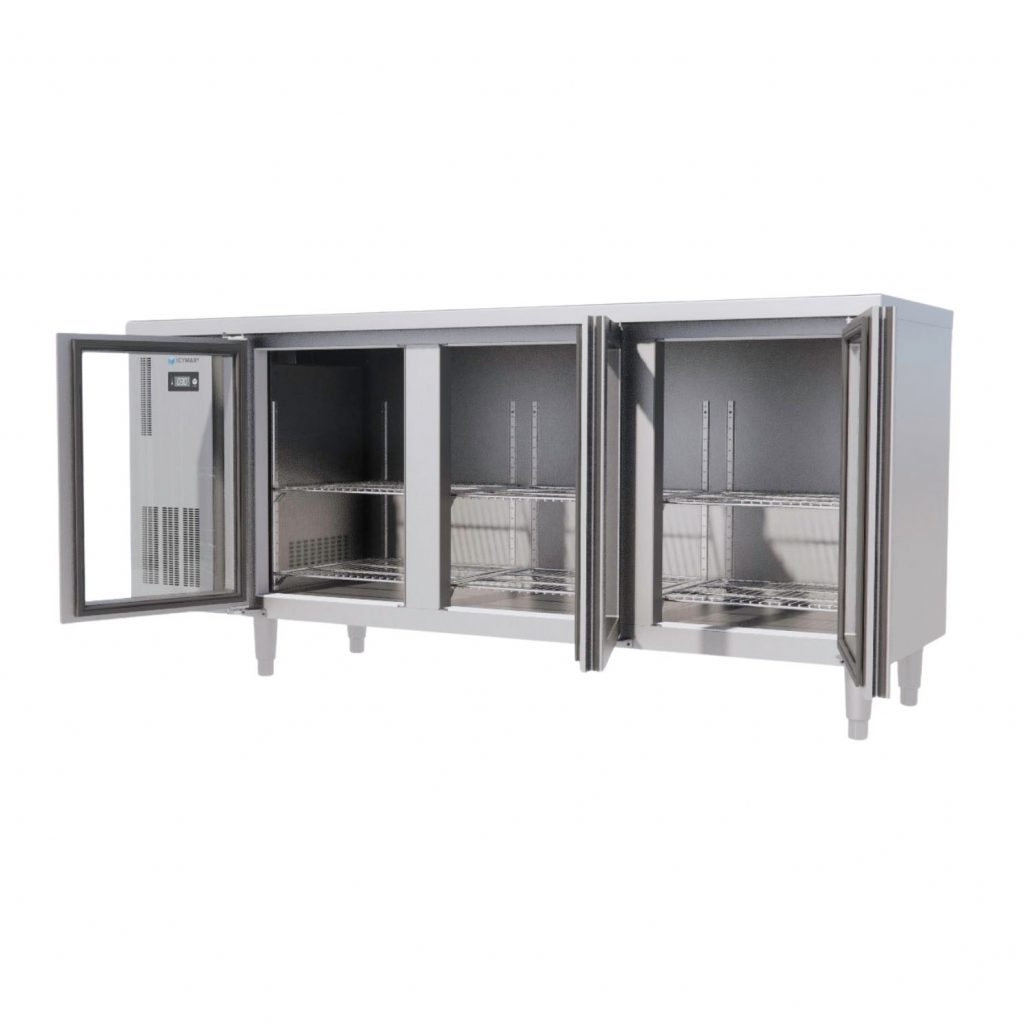 TỦ BÀN MÁT ICYMAX 3 CÁNH KÍNH 1800X600 ICR 3G186