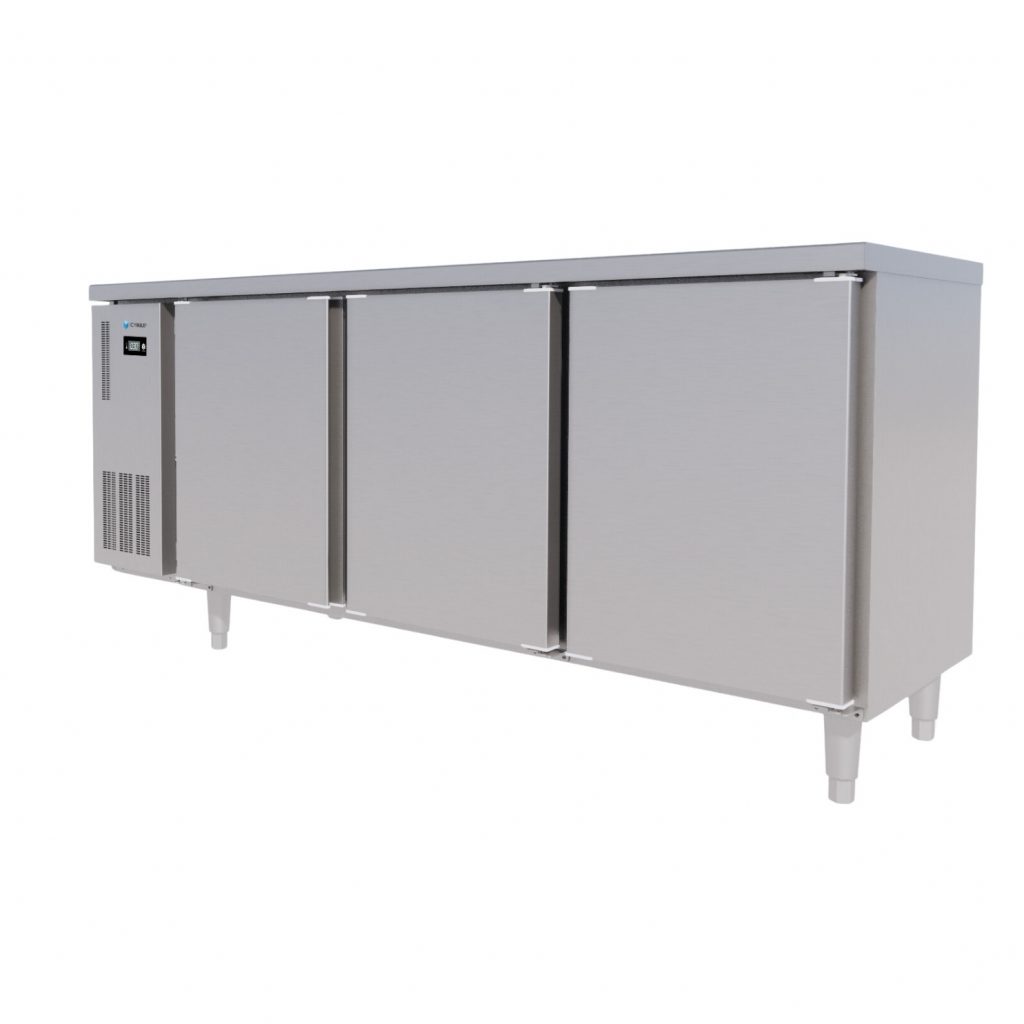 TỦ BÀN MÁT ICYMAX 3 CÁNH INOX 1800X600 ICR 3S186