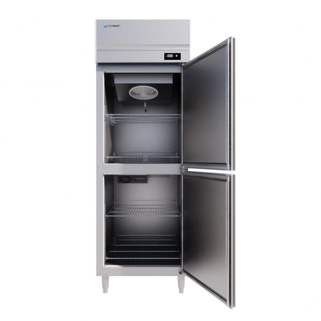 TỦ ĐÔNG ĐỨNG ICYMAX 2 CÁNH INOX 600L IUF 2S078
