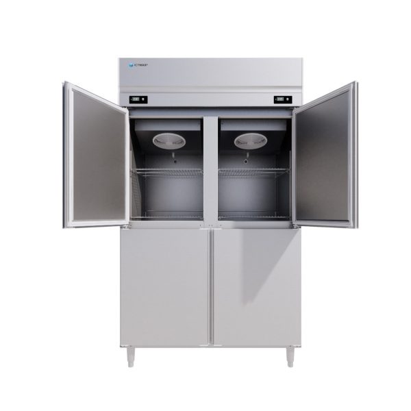TỦ ĐÔNG ĐỨNG ICYMAX 4 CÁNH INOX 1100L IUF 4S128