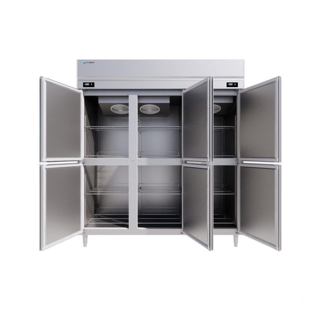 TỦ ĐÔNG ĐỨNG ICYMAX 6 CÁNH INOX 1750L IUF 6S188