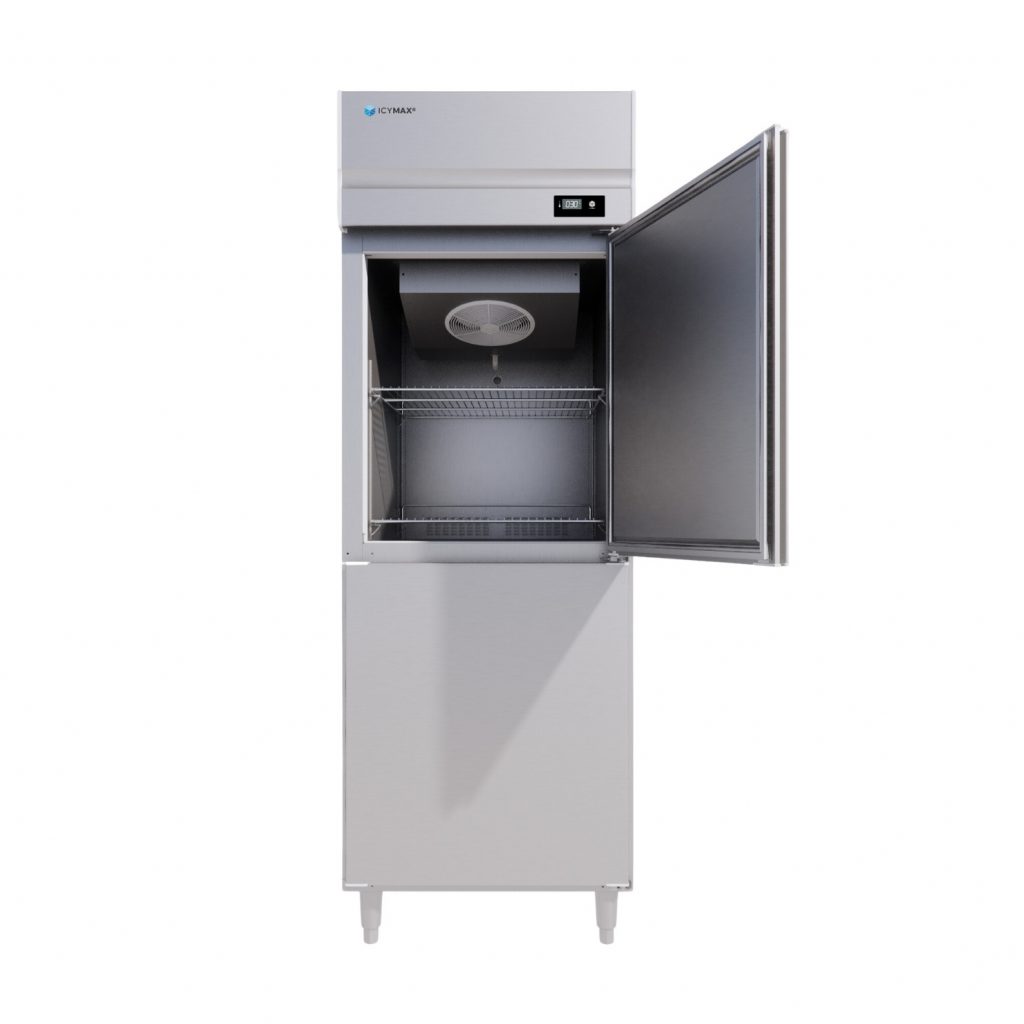 TỦ ĐÔNG MÁT ĐỨNG ICYMAX 2 CÁNH INOX 600L IUFR 2S078