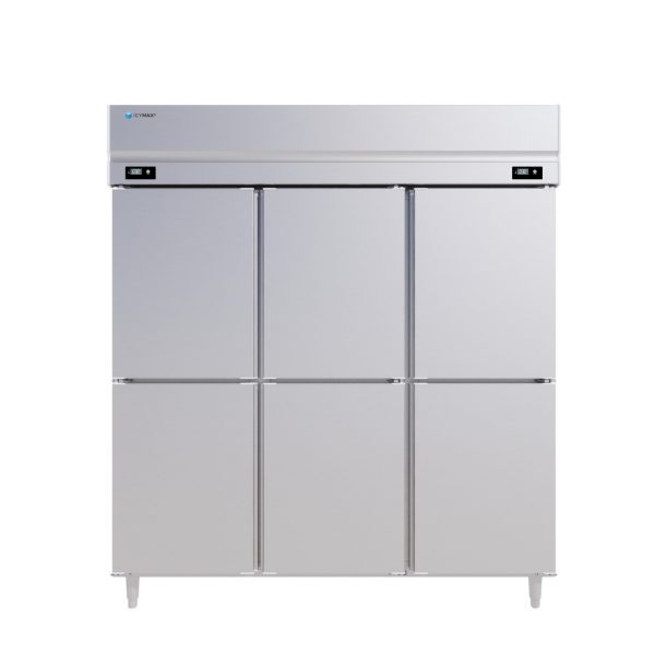 TỦ MÁT ĐỨNG ICYMAX 6 CÁNH INOX 1750L IUR 6S188