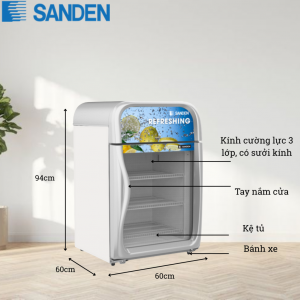 Tủ Đông Sanden SNR-0100 100 Lít