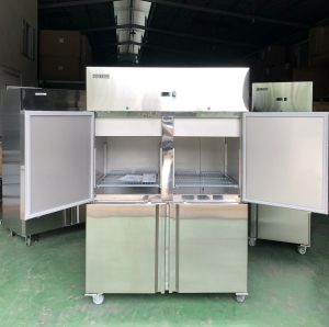 Tủ Mát 4 Cánh Làm Lạnh Gián Tiếp 1200L KISTEM KIS-XFGN45R