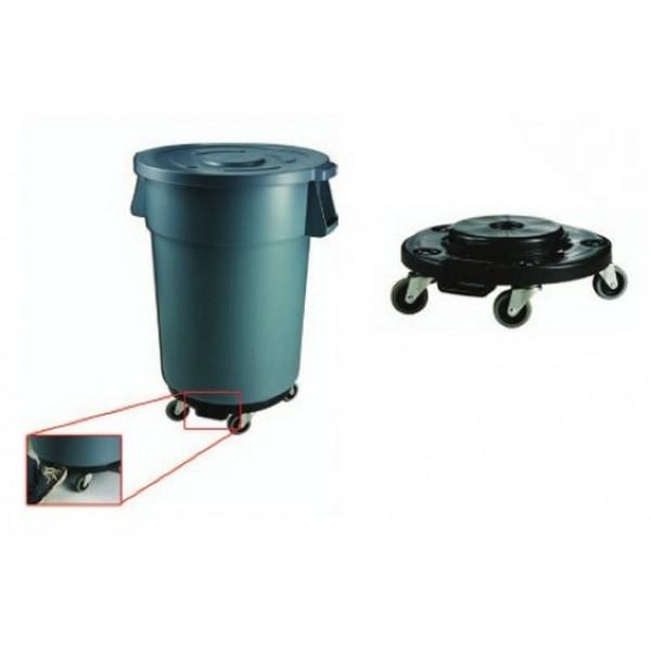 Xe Đẩy Cho Thùng Rác Tròn JIWINS JW-RCD