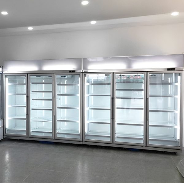Tủ Đông Trưng Bày Siêu Thị 3 Cánh 15 Kệ Dung Tích 1442L KISTEM KIS-XS144F3Y