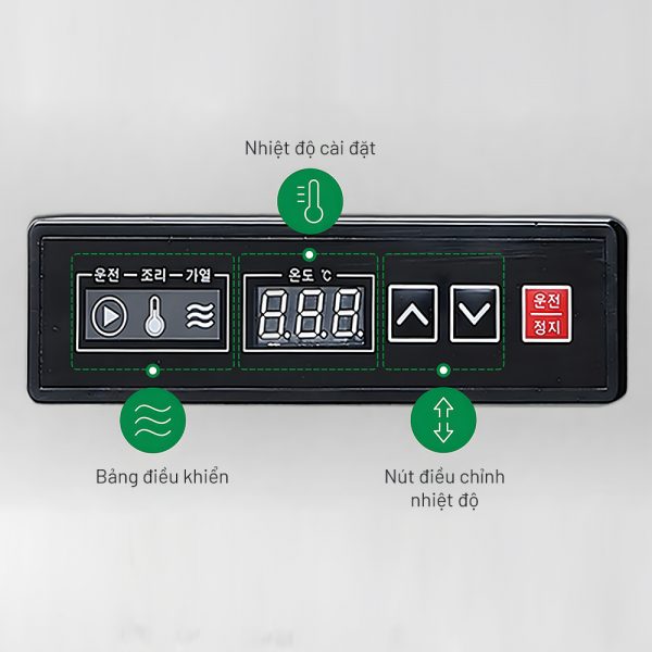 Nồi Chiên Công Nghiệp Dùng Trong Nhà Hàng Grand Woosung GW-EF712 / 354010