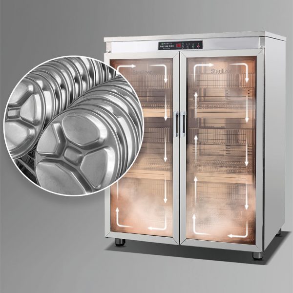 Tủ Sấy Tiệt Trùng Khay Thức Ăn Bằng Tia UV Grand Woosung WS-DH100E / 354509