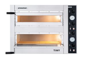 LÒ NƯỚNG PIZZA 2 TẦNG PRISMAFOOD TINY/2 PRO INOX